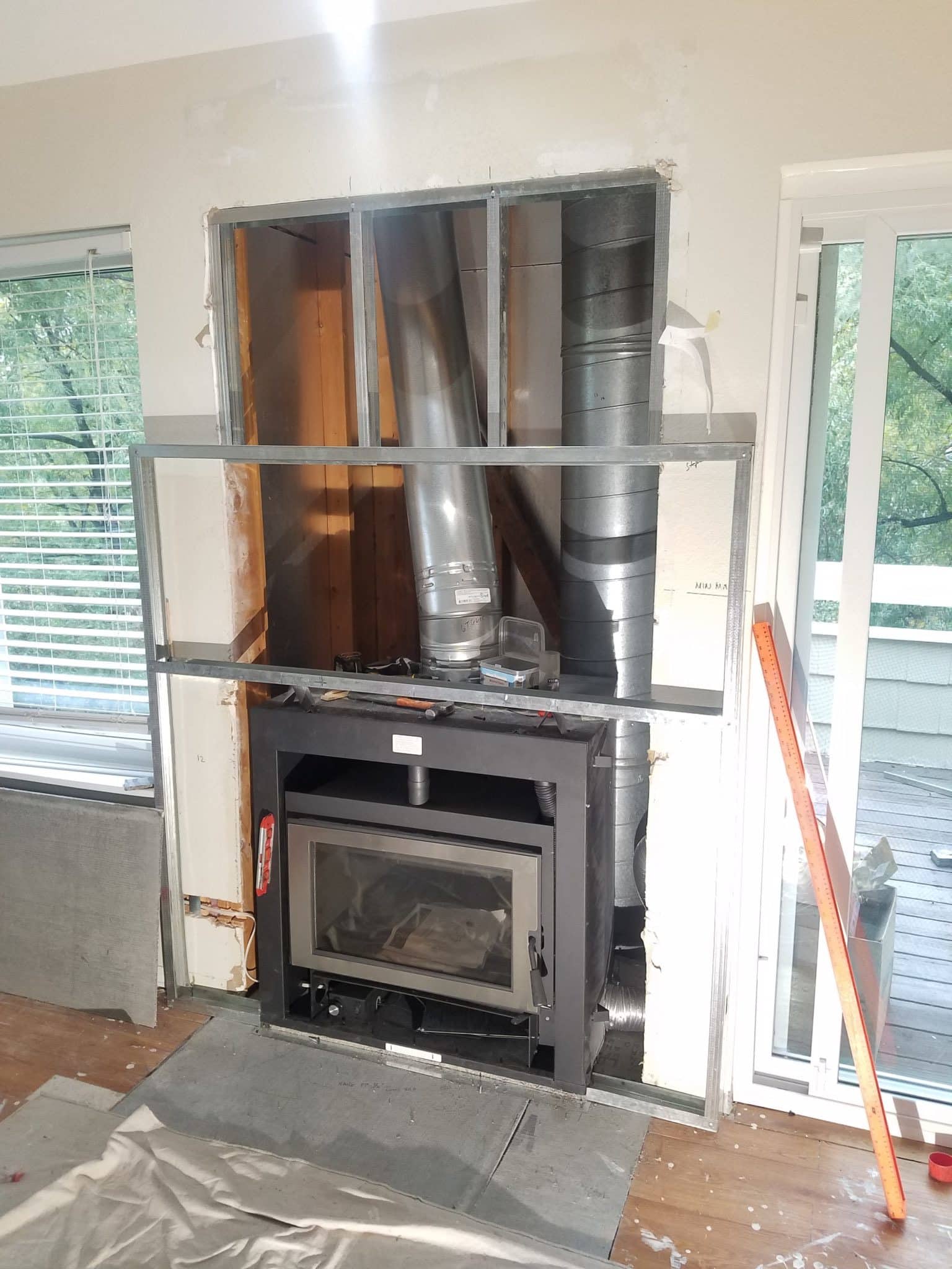 Framing A Hearth Webframes