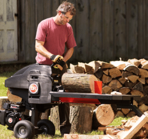 DR RapidFire Flywheel Log Splitter K22 Premier Model, Manual-Start, Midtown Chimney Sweeps