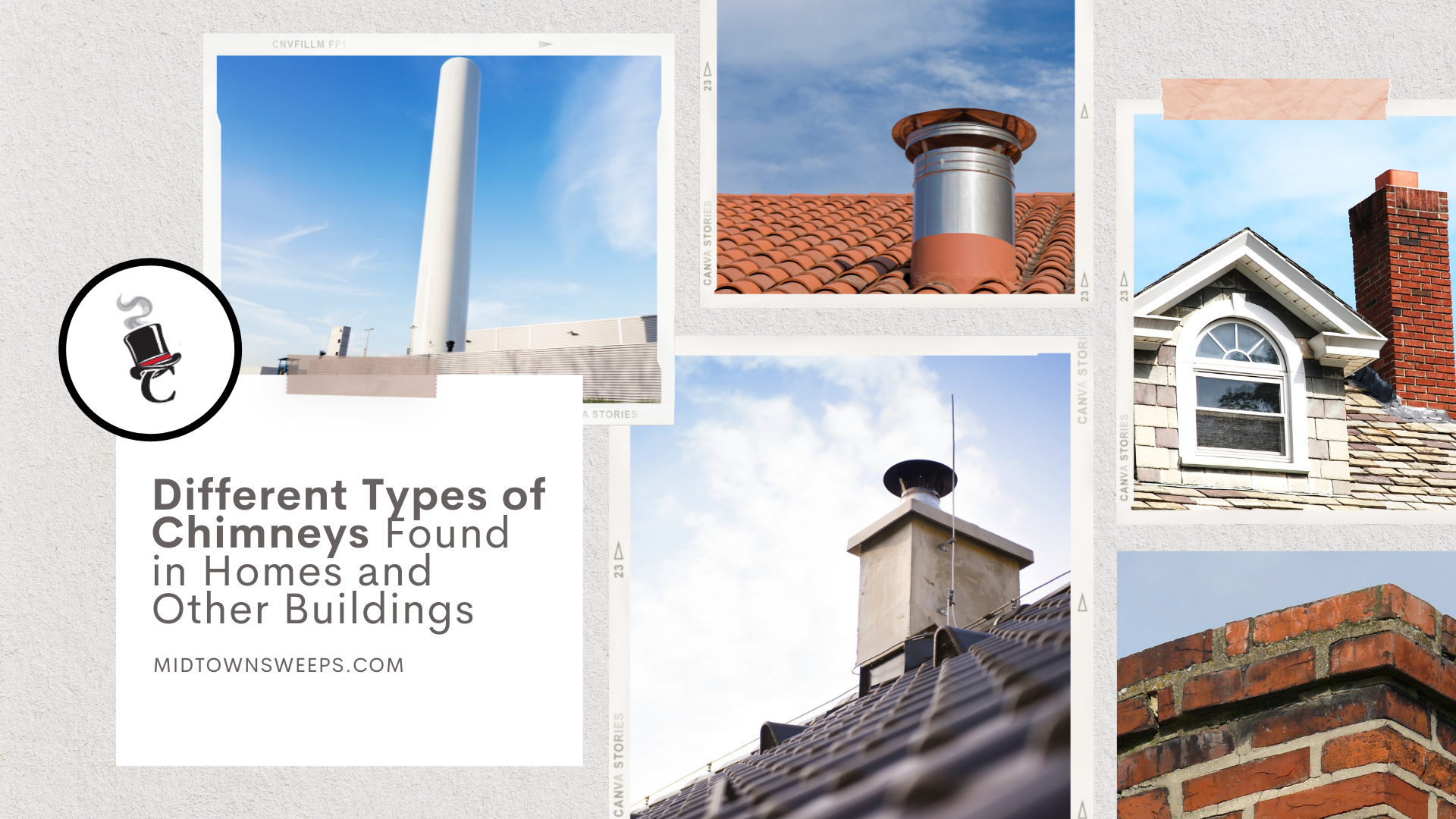 Different Types of Chimneys Found in Homes and Other Buildings