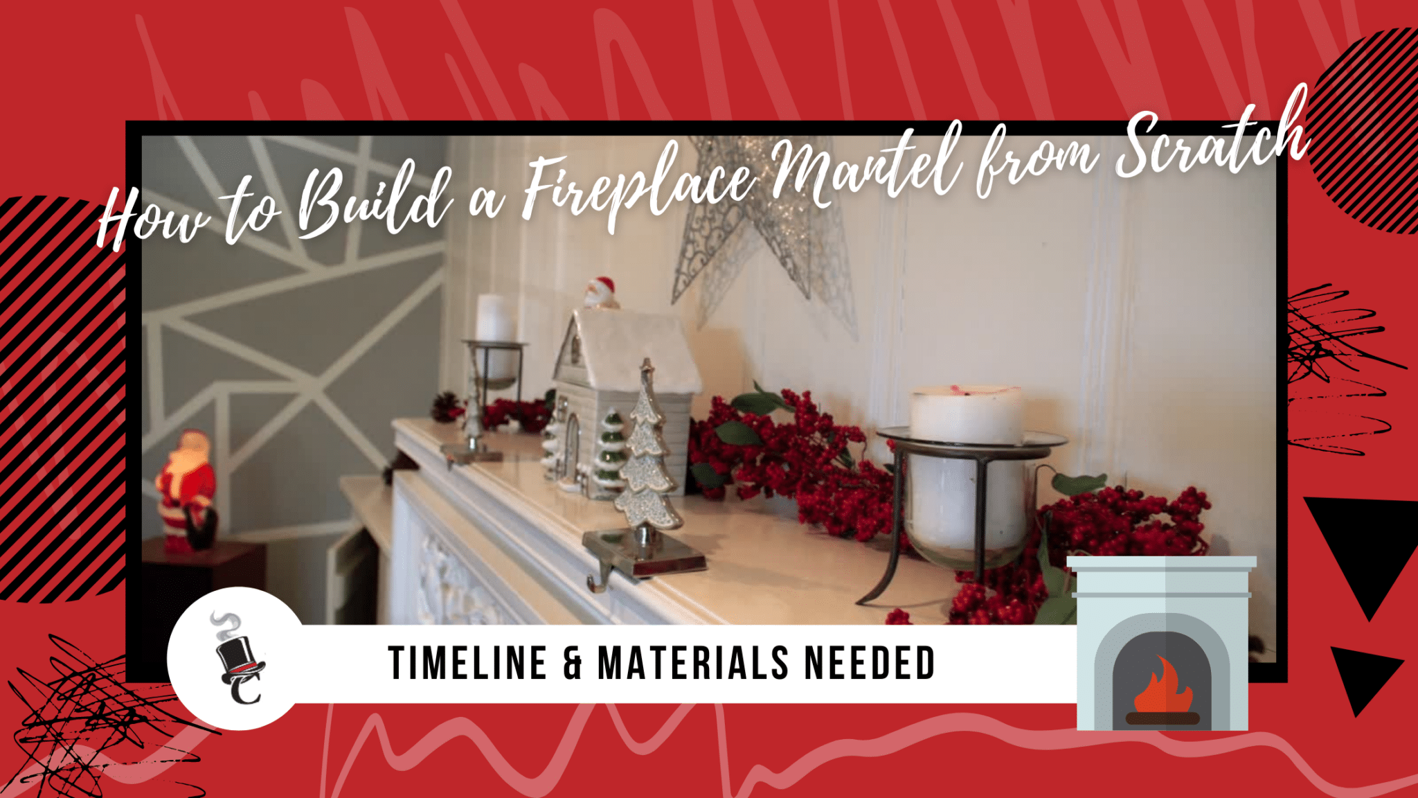 How to Build a Fireplace Mantel from Scratch Chimney Sweeps